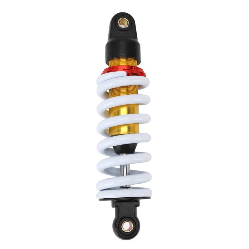 Stoßdämpfer, 12 -Mm -Durchmesser Feder Aluminiumlegierung Einstellbarer Dämpfungshängebersuderdämpfer, 250 Mm Lochabstand für Motorrad ATV Quad Dirt Bike Go Kart Scooter von Xiuganpo