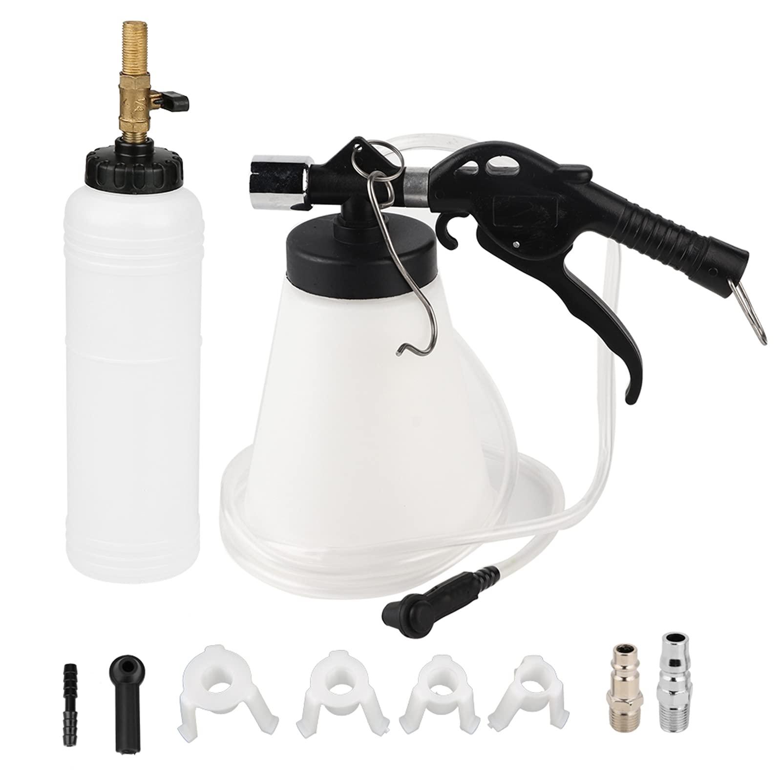 Xiuganpo Pneumatic Brems -Entlüftungs -Kit, Bremsflüssigkeitsentlüftungskit für eine Person Bremsblutung, Vakuumbremsblut, Arbeitet mit Ihrem Luftkompressor Zusammen, um den Austausch Xiuganpo Pneumatic Brems -Entlüftungs -Kit, Bremsflüssigkeitsentlüftungskit für eine Person Bremsblutung, Vakuumbremsblut, Arbeitet mit Ihrem Luftkompressor Zusammen, um den Austausch von Xiuganpo