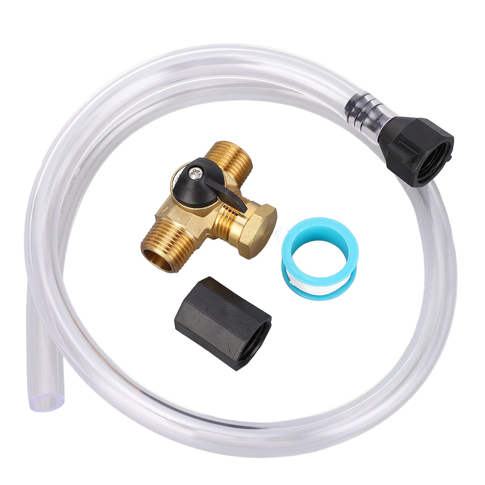 Xiuganpo RV Wasserpumpe Frostschutzmittel Winterkit, Doppelte Weibliche Steckverbinder Komplettes Messingventile Ventilez -RV -Winterkit Einzigartig mit Schlauch für die Winterisierung Xiuganpo RV Wasserpumpe Frostschutzmittel Winterkit, Doppelte Weibliche Steckverbinder Komplettes Messingventile Ventilez -RV -Winterkit Einzigartig mit Schlauch für die Winterisierung von Xiuganpo