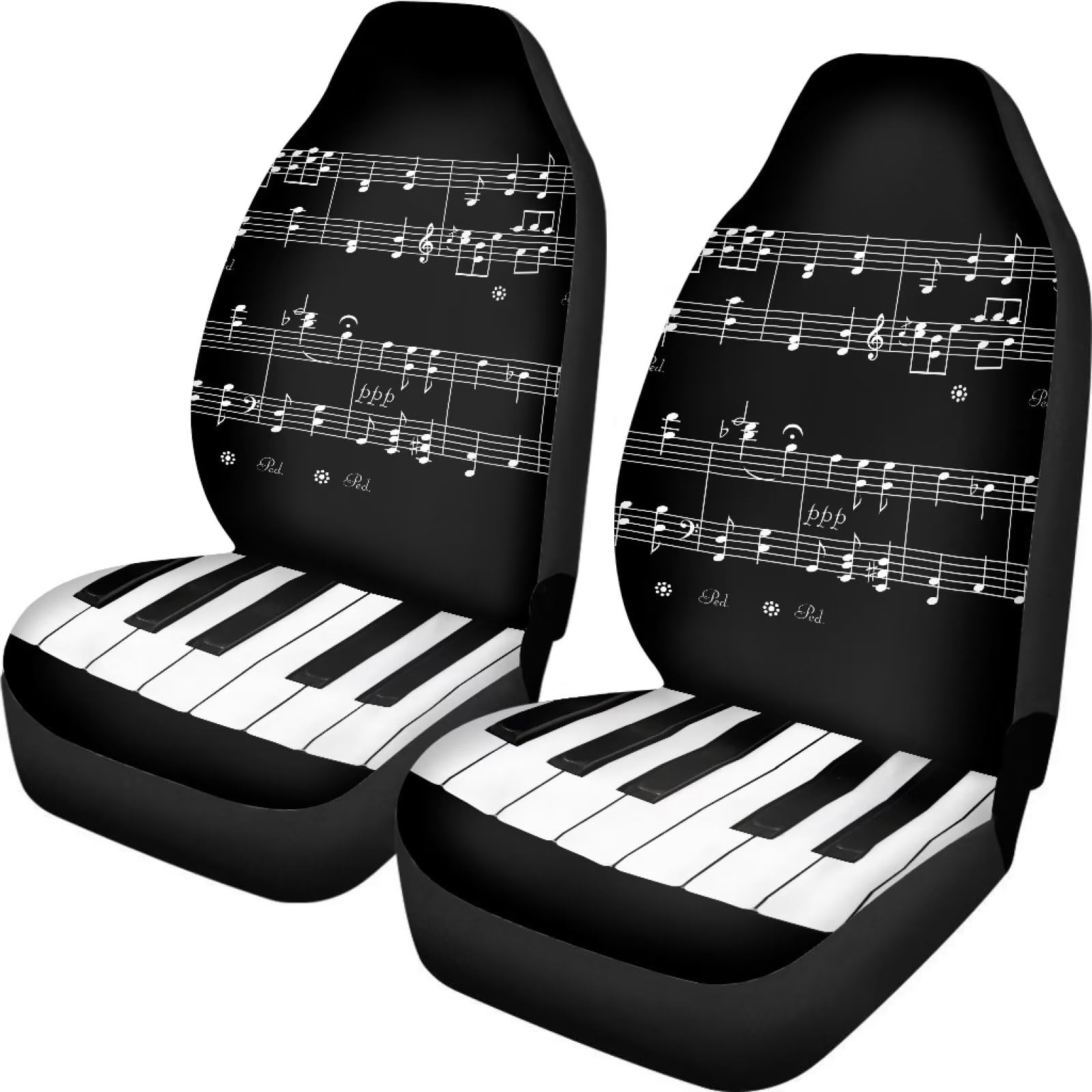 Xoenoiee Klavier Musik Partitur Muster Auto Sitzbezüge 2 teile/satz Hohe Rückenlehne Dehnbare Eimer Sitzbezug Auto Protector Vordersitze Abdeckung Xoenoiee Klavier Musik Partitur Muster Auto Sitzbezüge 2 teile/satz Hohe Rückenlehne Dehnbare Eimer Sitzbezug Auto Protector Vordersitze Abdeckung von Xoenoiee