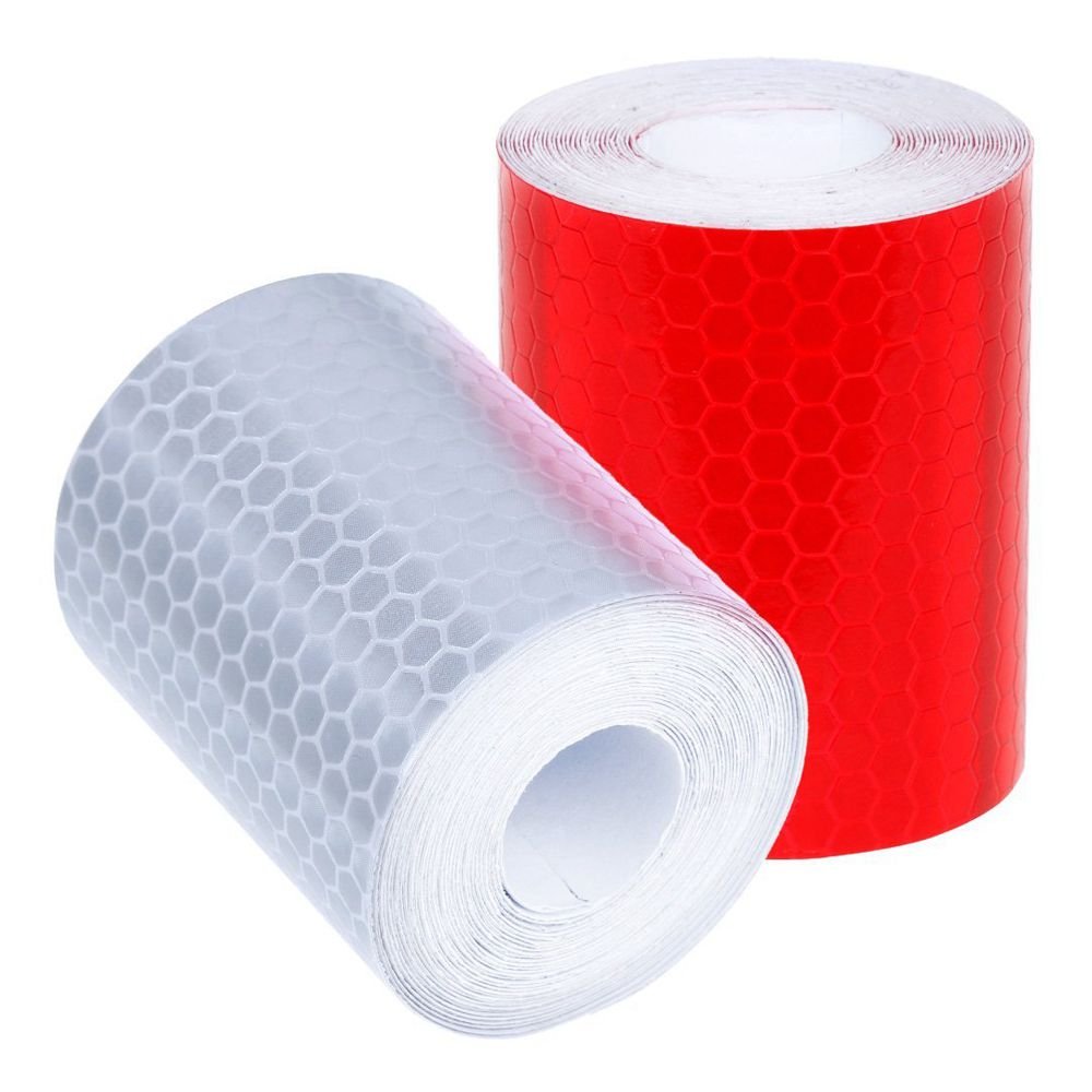 Xtahdge 2 STK. 50 Mm X Klebeband Warnband Reflektorband Sicherheitsmarkierungsband und Rot Xtahdge 2 STK. 50 Mm X Klebeband Warnband Reflektorband Sicherheitsmarkierungsband und Rot von Xtahdge