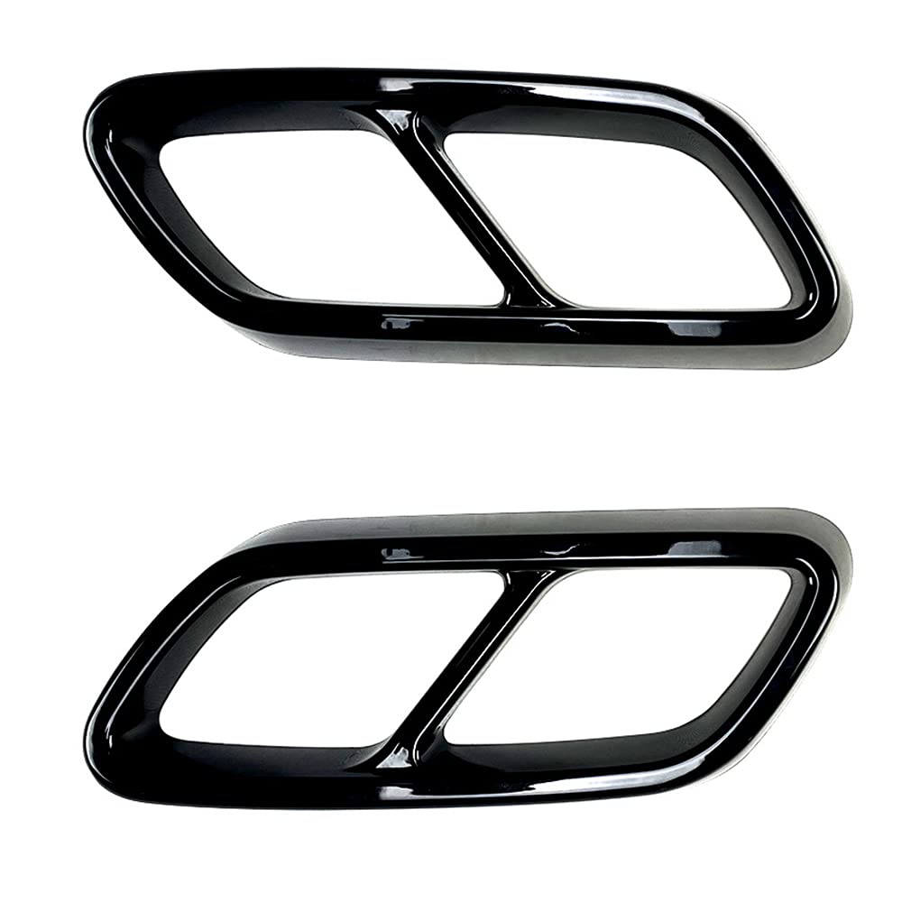 Xtahdge FüR - C- W206 C200 C260 C300 2022+ Auto Schwanz Kehle Auspuff Endrohr SchalldäMpfer Spitze Abdeckung ABS GläNzend Schwarz Xtahdge FüR - C- W206 C200 C260 C300 2022+ Auto Schwanz Kehle Auspuff Endrohr SchalldäMpfer Spitze Abdeckung ABS GläNzend Schwarz von Xtahdge