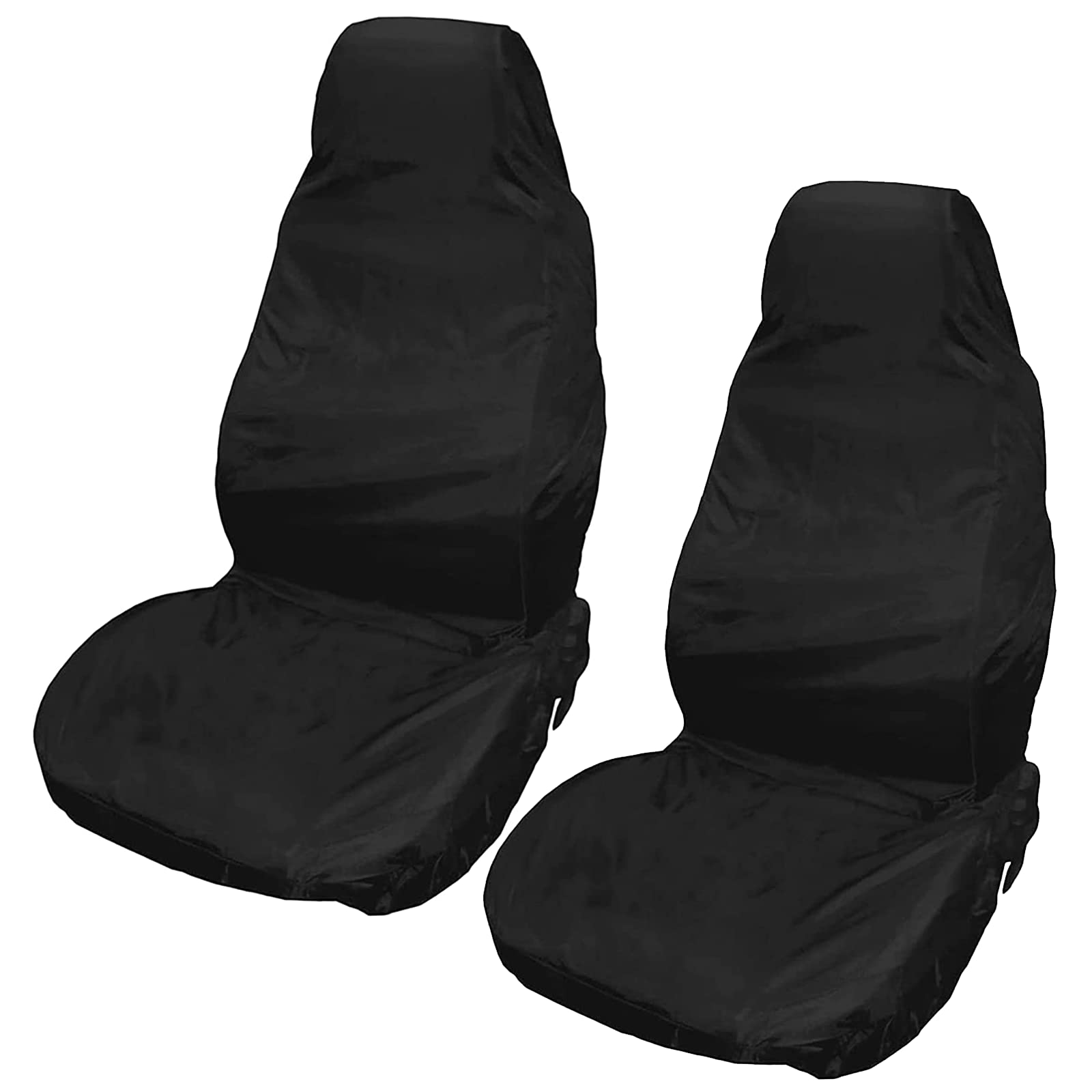 XtremeAuto® Sitzbezug für Transporter, robust, wasserdicht, mit extra hohem Rücken für Transportersitze, mit Airbag und Armstützen kompatibel.Schwarz. von Xtremeauto