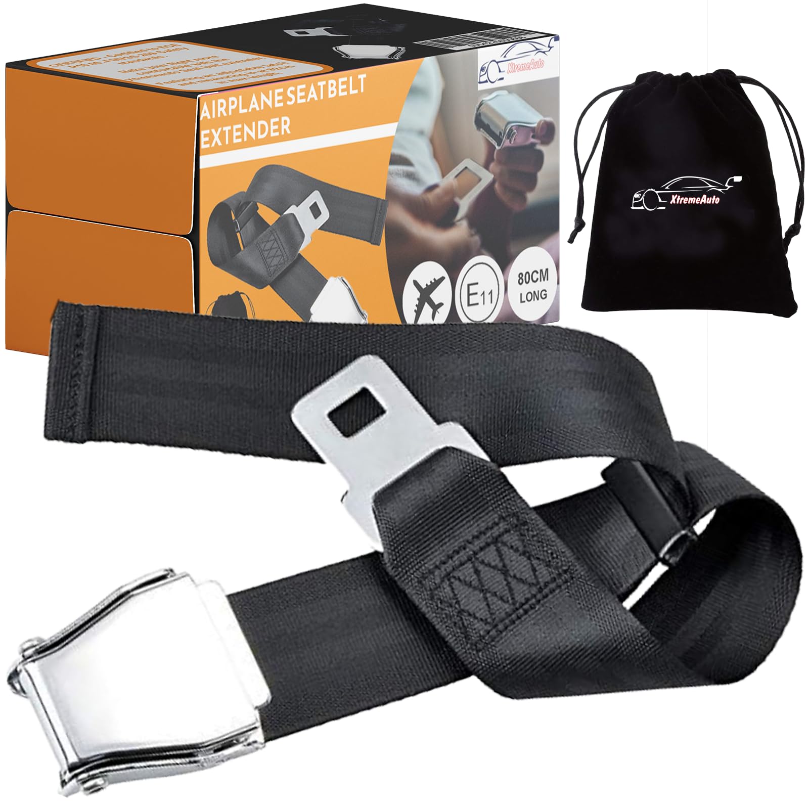 Xtremeauto Flugzeug-Sicherheitsgurt-Verlängerung – Flugzeug-Sicherheitsgurt-Verlängerung, 15,2 - 81,3 cm, verstellbare Flugzeugsitz-Verlängerungsgurte, E11-Sicherheitszertifizierte Xtremeauto Flugzeug-Sicherheitsgurt-Verlängerung – Flugzeug-Sicherheitsgurt-Verlängerung, 15,2 - 81,3 cm, verstellbare Flugzeugsitz-Verlängerungsgurte, E11-Sicherheitszertifizierte von Xtremeauto
