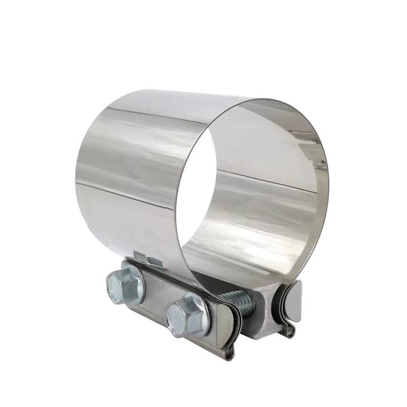 Endschalldämpfer Auspuffendrohr 3.0 "4.0" 5.0 "Stoßverbindung Auspuffbandschellen Hülse 304 Edelstahl Auspuffrohrschellen Koppler Reparaturteile(5inch) von XuYingBhd