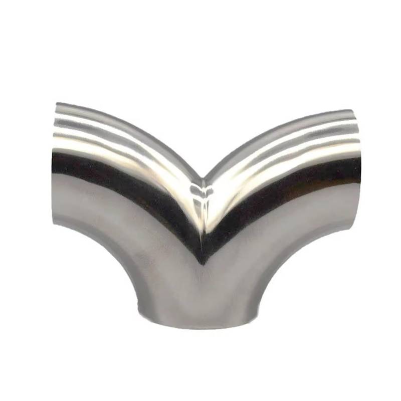 Endschalldämpfer Auspuffendrohr Auto 304 Edelstahl Wasserhahn T-Rohr Universal Schweißen Auspuffrohr Armaturen Fischgräten T Schalldämpfer(63mm) von XuYingBhd