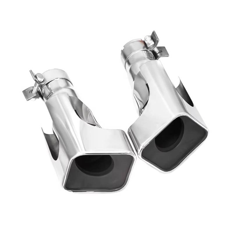 Endschalldämpfer Auspuffendrohr Auto Auspuffrohr Schalldämpfer Spitze Quadrat Endrohr Für Land Für Rover Für Sport 2010 2011 2012 2013(Petrol Style B) von XuYingBhd