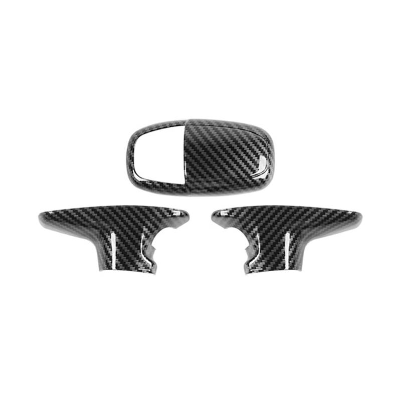 Innenverkleidung Schaltblende Für Dodge Für Challenger 2015 2016 2017 2018 2019 2020 2021 2022 Auto Interior Center Konsole Gangschaltung Griff Panel Dekoration Abdeckung Aufkleber(Style A) von XuYingBhd