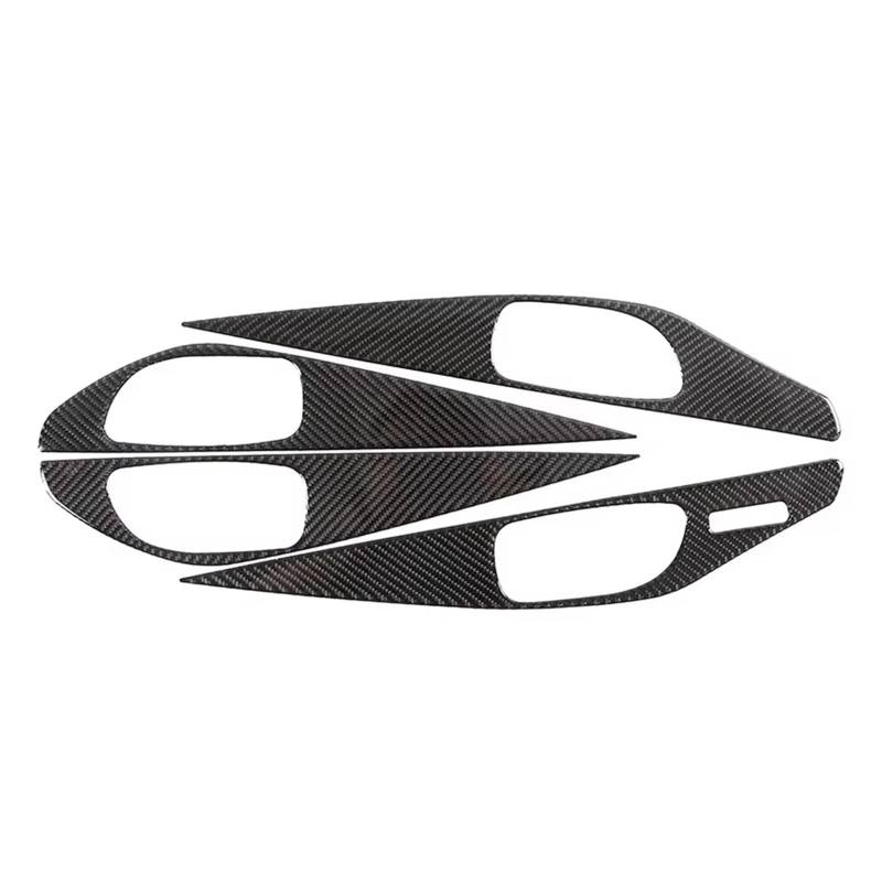 Innenverkleidung Schaltblende Für Infiniti Für Q50 Für Q60 2015 2016 2017 2018 2019 2020 2021 2022 Auto Innen Griff Panel Dekorative Rahmen Weiche Carbon Faser LHD von XuYingBhd