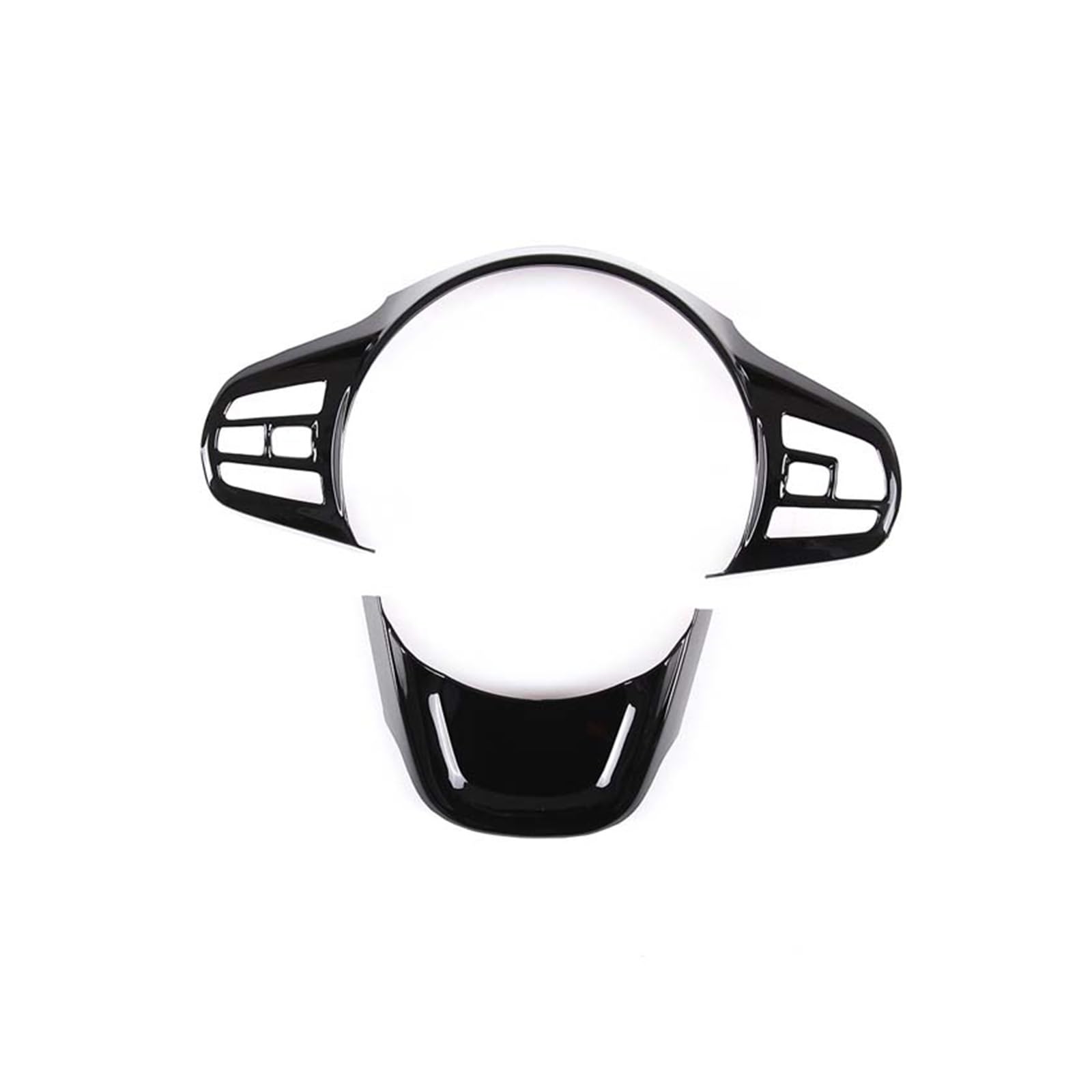 Innenverkleidung Schaltblende Für Toyota Für GR Für Supra Für MK5 Für A90 Für A91 2019 2020 2021 2022 Auto Lenkrad Panel Dekoration Abdeckung Trim Moulding Aufkleber(Gloss Black) von XuYingBhd