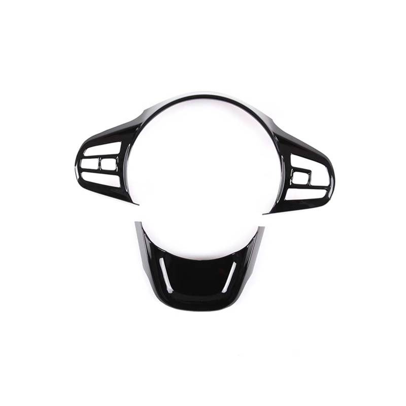 Innenverkleidung Schaltblende Für Toyota Für GR Für Supra Für MK5 Für A90 Für A91 2019 2020 2021 2022 Auto Lenkrad Panel Dekoration Abdeckung Trim Moulding Aufkleber(Gloss Black) von XuYingBhd