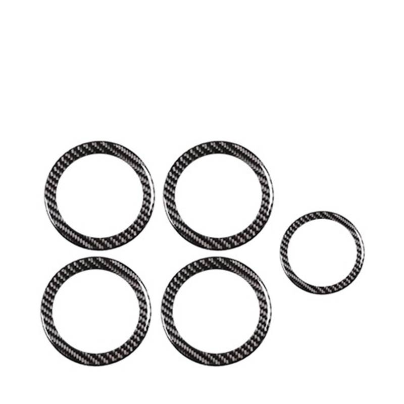 Innenverkleidung Schaltblende Für Toyota Für RAV4 2006 2007 2008 2009 2010 2011 2012 Weiche Carbon Faser Auto Zentrale Steuerung Inner Griff Panel Innen Aufkleber Modifikation(16) von XuYingBhd