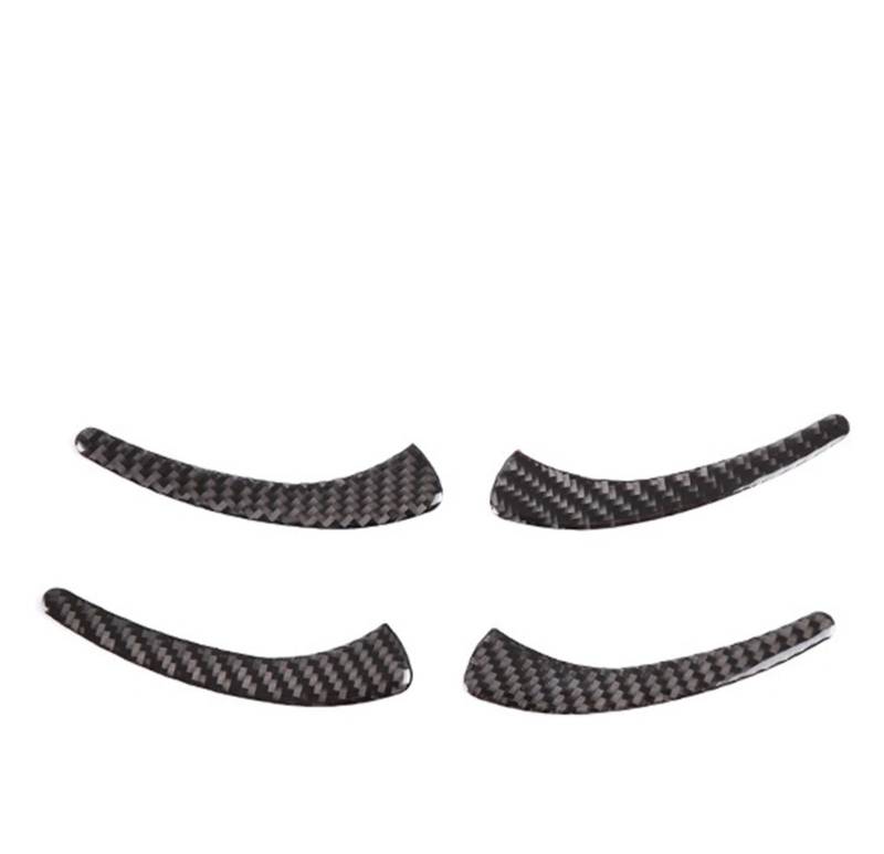 Innenverkleidung Schaltblende Für Toyota Für RAV4 2006 2007 2008 2009 2010 2011 2012 Weiche Carbon Faser Auto Zentrale Steuerung Inner Griff Panel Innen Aufkleber Modifikation(24) von XuYingBhd