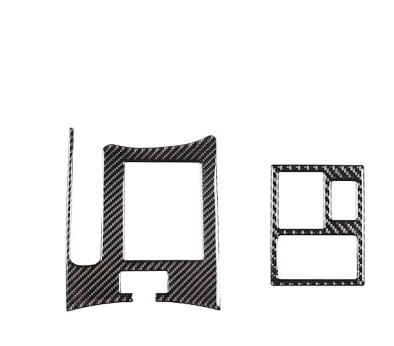 Innenverkleidung Schaltblende Für Toyota Für RAV4 2006 2007 2008 2009 2010 2011 2012 Weiche Carbon Faser Auto Zentrale Steuerung Inner Griff Panel Innen Aufkleber Modifikation(27) von XuYingBhd