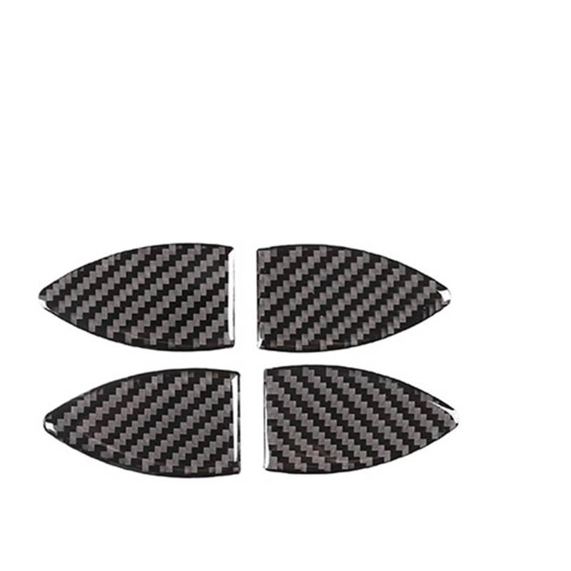 Innenverkleidung Schaltblende Für Toyota Für RAV4 2006 2007 2008 2009 2010 2011 2012 Weiche Carbon Faser Auto Zentrale Steuerung Inner Griff Panel Innen Aufkleber Modifikation(6) von XuYingBhd