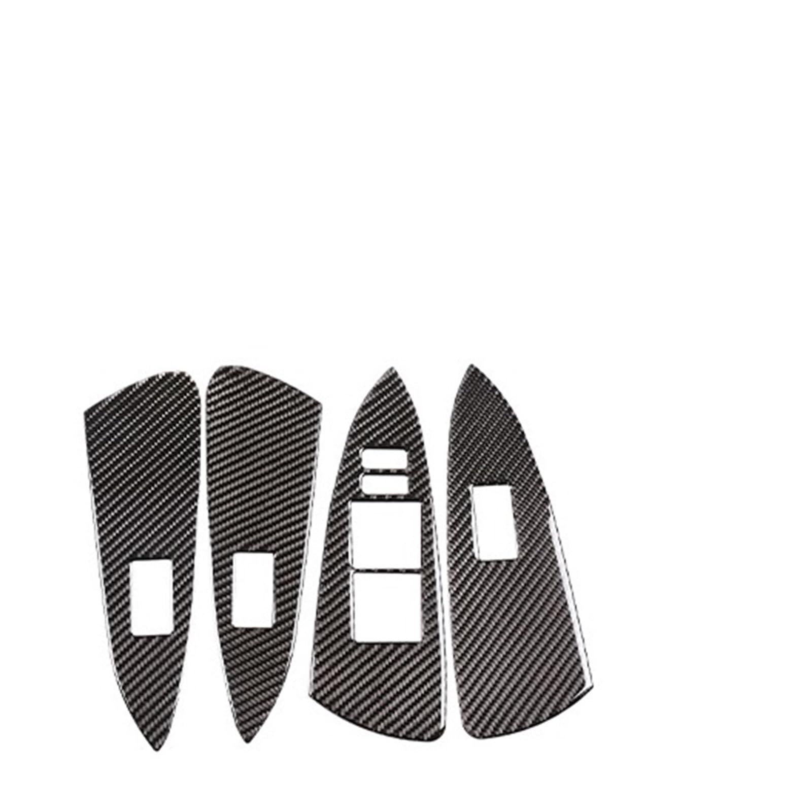 Innenverkleidung Schaltblende Für Toyota Für RAV4 2006 2007 2008 2009 2010 2011 2012 Weiche Carbon Faser Innen Zentrale Konsole Panel Abdeckung Fensterheber Schalter Dashboard Trim(15) von XuYingBhd