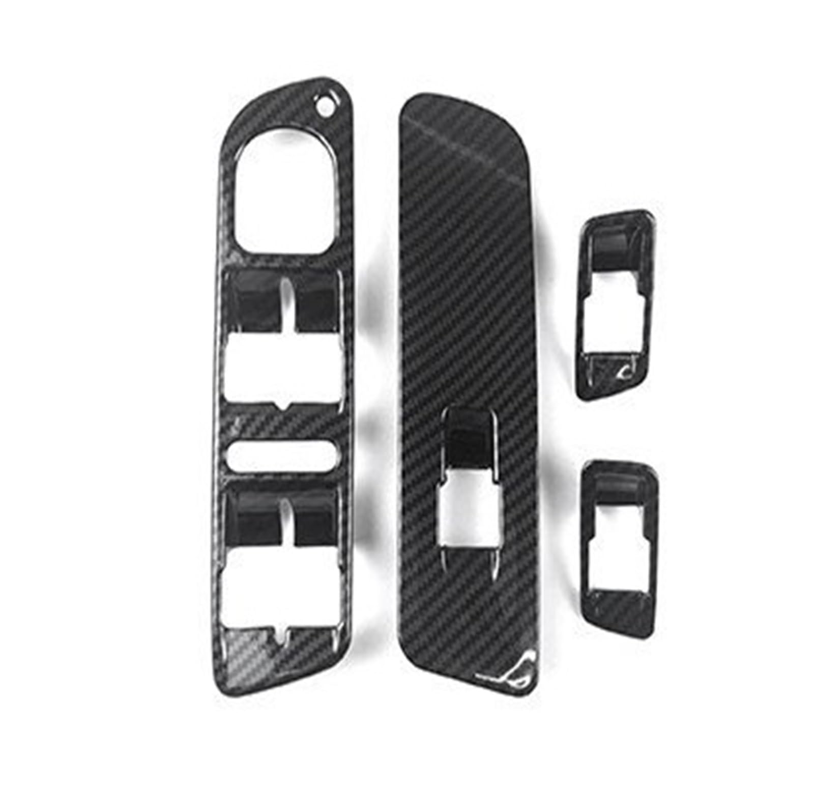 Innenverkleidung Schaltblende Für VW Für Tiguan 2010 2011 2012 2013 2014 2015 2016 2017 Auto Tür Armlehne Panel Fensterheber Schalter Taste Rahmen Abdeckung Aufkleber Trim(for 10-12) von XuYingBhd