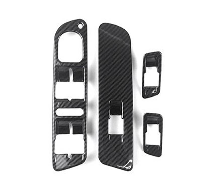 Innenverkleidung Schaltblende Für VW Für Tiguan 2010 2011 2012 2013 2014 2015 2016 2017 Auto Tür Armlehne Panel Fensterheber Schalter Taste Rahmen Abdeckung Aufkleber Trim(for 10-12) von XuYingBhd