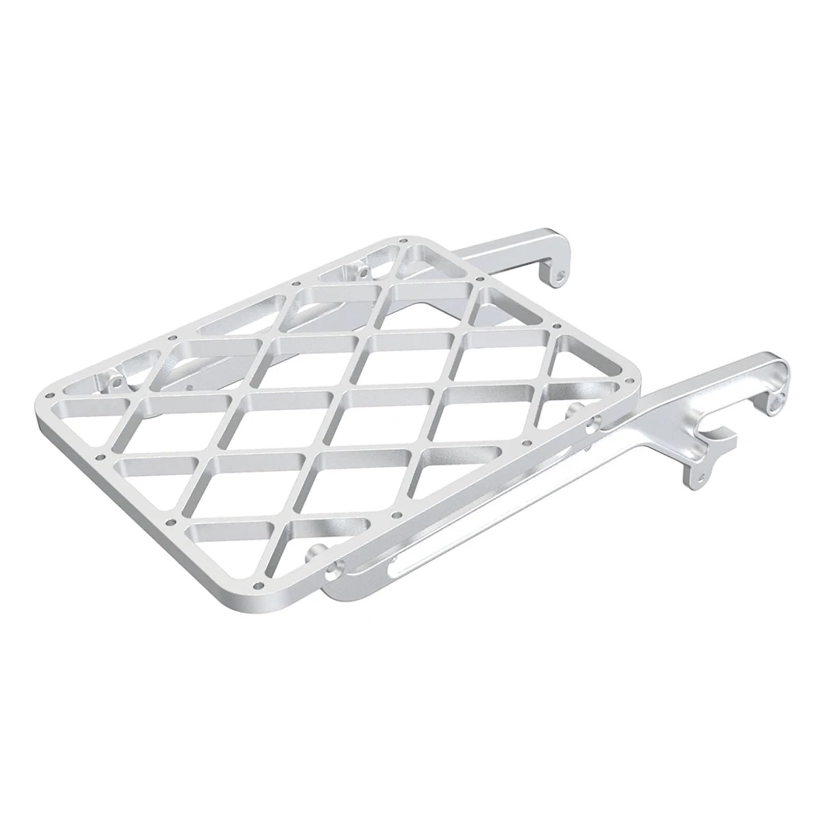 Motorrad Gepäckträger Für WR450F Für WR250F 2007 2008 2009 2010 2011 2012 2013 2014 2015 Motorrad Hinten Gepäck Rack Fracht Rack Unterstützung Regal Halter Unterstützung Regal Hinten(Silver) von XuYingBhd