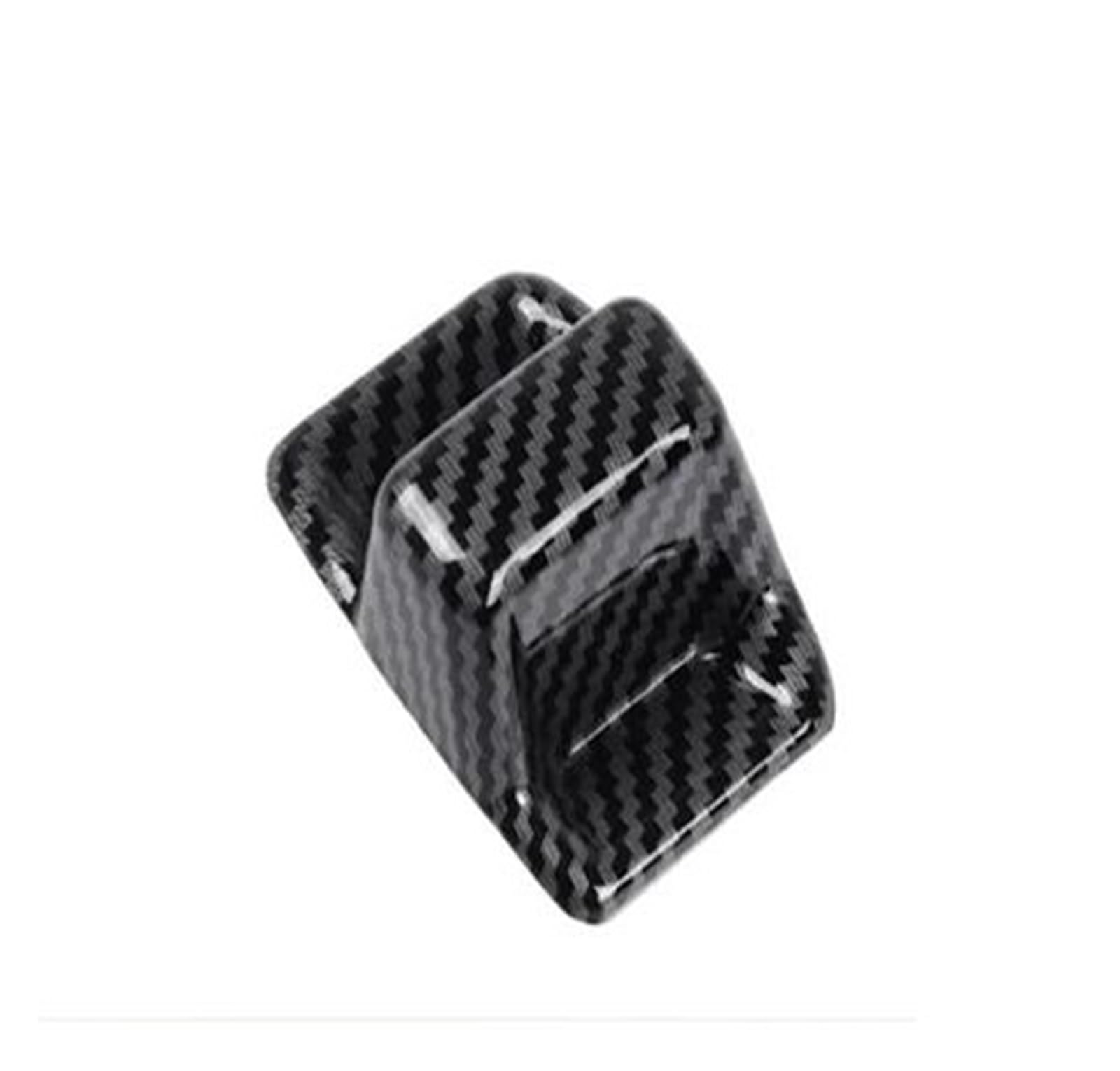 Zentralsteuerung Schalttafel Trim Cover Für A3 8Y 2021 2022 Innen Auto Styling Center Konsole Getriebe Shift-Taste Kopf Griff Panel Abdeckung Aufkleber Trim(D Carbon Fiber Color) von XuYingBhd
