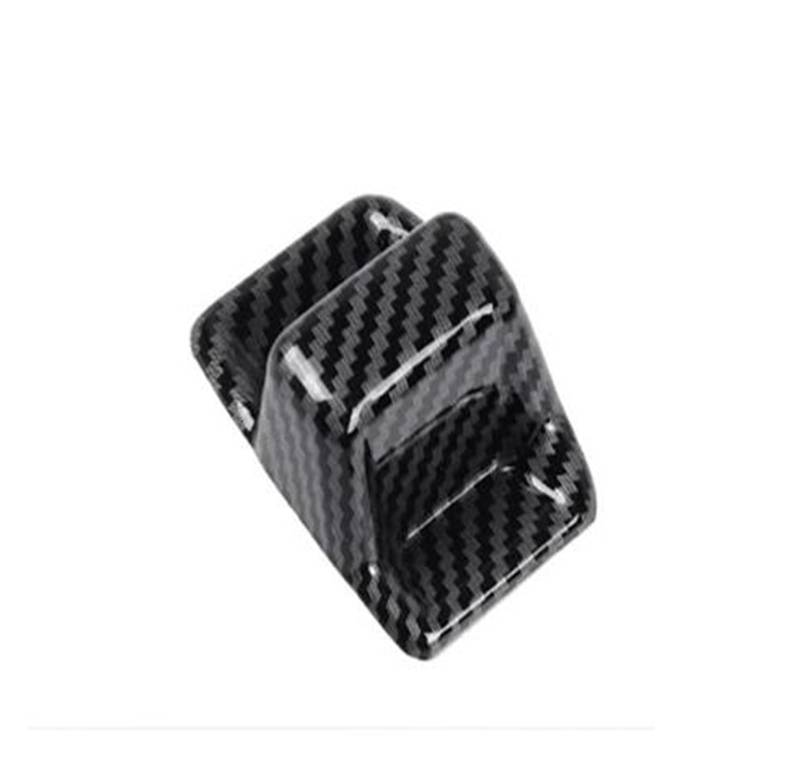 Zentralsteuerung Schalttafel Trim Cover Für A3 8Y 2021 2022 Innen Auto Styling Center Konsole Getriebe Shift-Taste Kopf Griff Panel Abdeckung Aufkleber Trim(D Carbon Fiber Color) von XuYingBhd