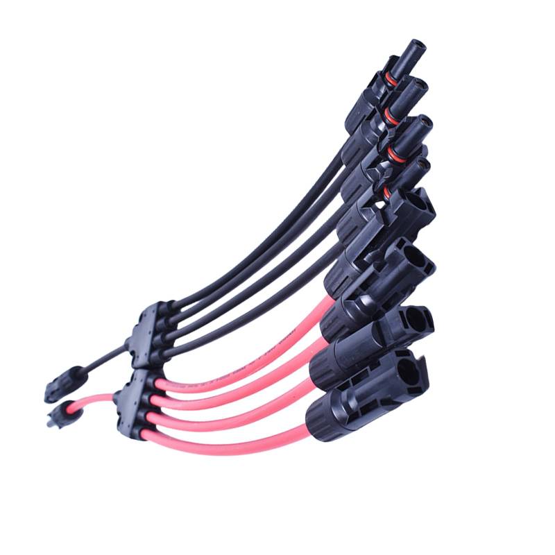 Uprgades Solarplatine-Kabelverbinder, 10 AWG, Y-Abzweigadapter, werkzeuglose Installation für einfachen Anschluss von 2 Platinen von Xuancai
