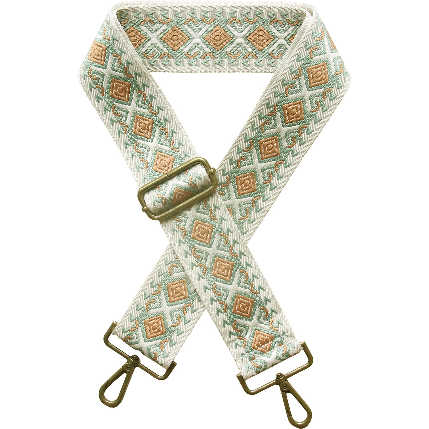 Xundefeng 2" Wide Women's Boho Replacement Handbag Straps for Crossbody Purse Bags Lady Girls Canvas Bag Strap von Xundefeng