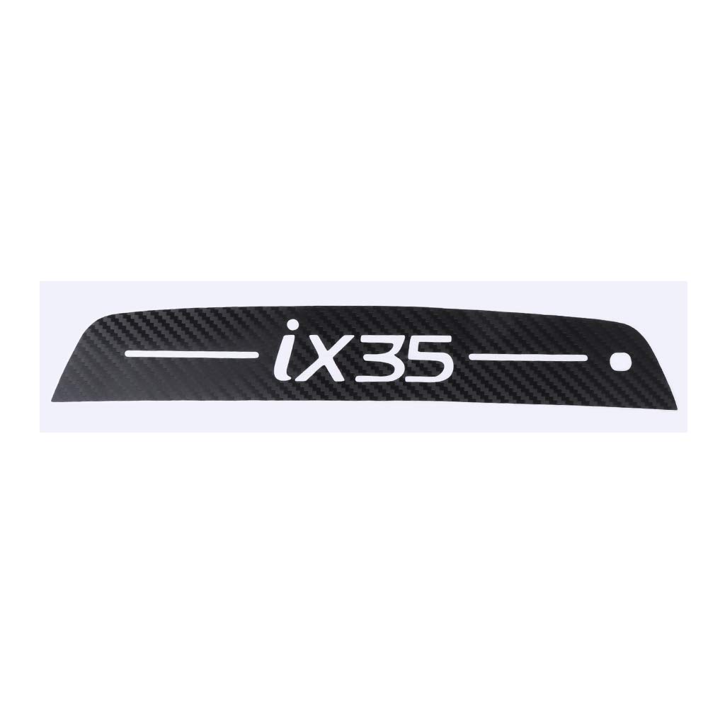 Xuniu Auto Aufkleber, Heckspoiler Kofferraum Stoßstange Bremslicht Aufkleber Carbon Für Hyundai Tucson ix35 Xuniu Auto Aufkleber, Heckspoiler Kofferraum Stoßstange Bremslicht Aufkleber Carbon Für Hyundai Tucson ix35 von Xuniu