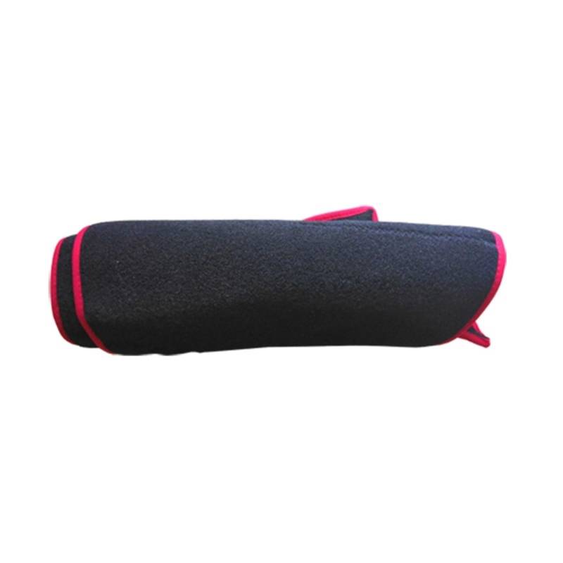 Armaturenbrett Abdeckung Pad Für Clio 5 2018-2021 2022 2023 2024 2025 Flanell Wildleder Polyester Teppich Cape Schutz Schatten Auto Dashboard abdeckung Dash Matte Auto Dashboard Matte(Polyester Red,Li von Xwthsch