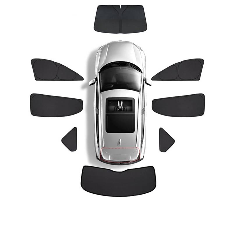 Autoscheiben Sonnenschutz Für Mazda 3 Für Mazda3 Limousine Für Axela BP 2019-2023 Auto Windows Visier Sichtschutzabdeckung Faltbare Sonnenschutzblenden Mit Vollständiger Abdeckung(All Windows) von Xwthsch
