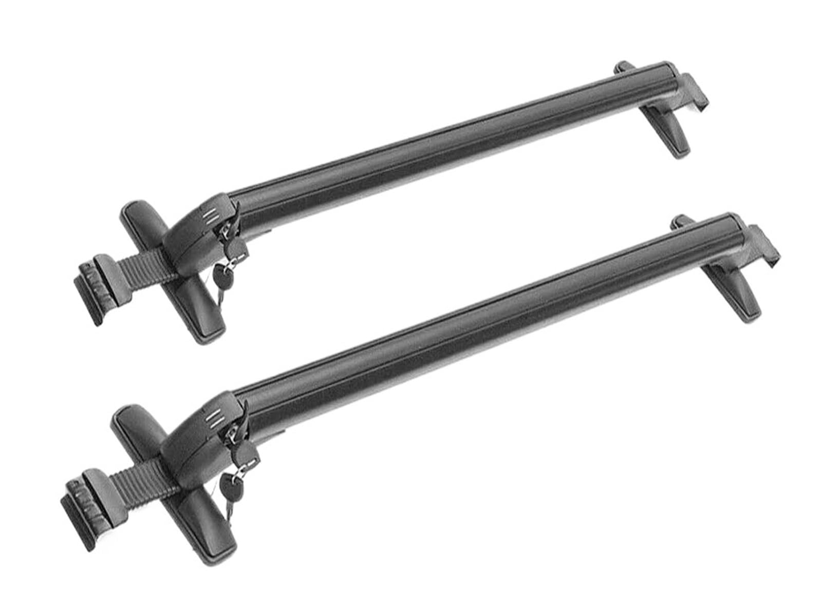 Dachträger 2 STÜCK Universal Schwarz Fahrzeug Auto Dach Montage Rack Schiene Bar Aluminium Gepäckträger Mit Schloss Top Auto Rack Dachgepäckträger Dachträger 2 STÜCK Universal Schwarz Fahrzeug Auto Dach Montage Rack Schiene Bar Aluminium Gepäckträger Mit Schloss Top Auto Rack Dachgepäckträger von Xwthsch