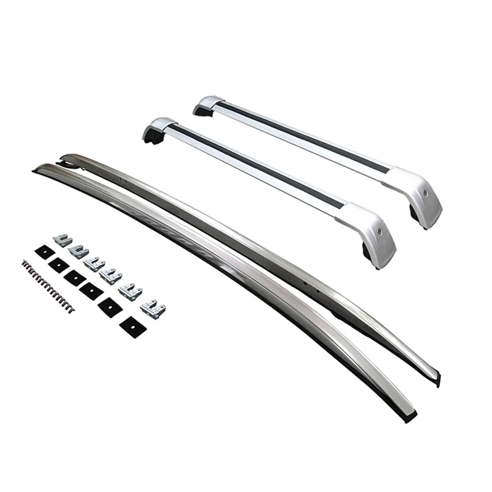 Dachträger Für Mazda CX-30 CX30 2020-2025 Schienen Bar Gepäckträger Bars Top Cross Bar Rack Rail Boxen OEM Auto Dachgepäckträger Dachgepäckträger(Silber) von Xwthsch
