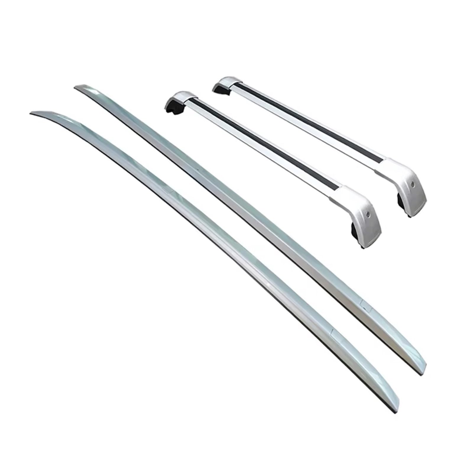 Dachträger Für Toyota Für Corolla Für Cross 2020-2025 Schienen Bar Gepäckträger Bars Top Cross Bar Rack Schienenwagen Dachträger Dachgepäckträger(A Silver) von Xwthsch