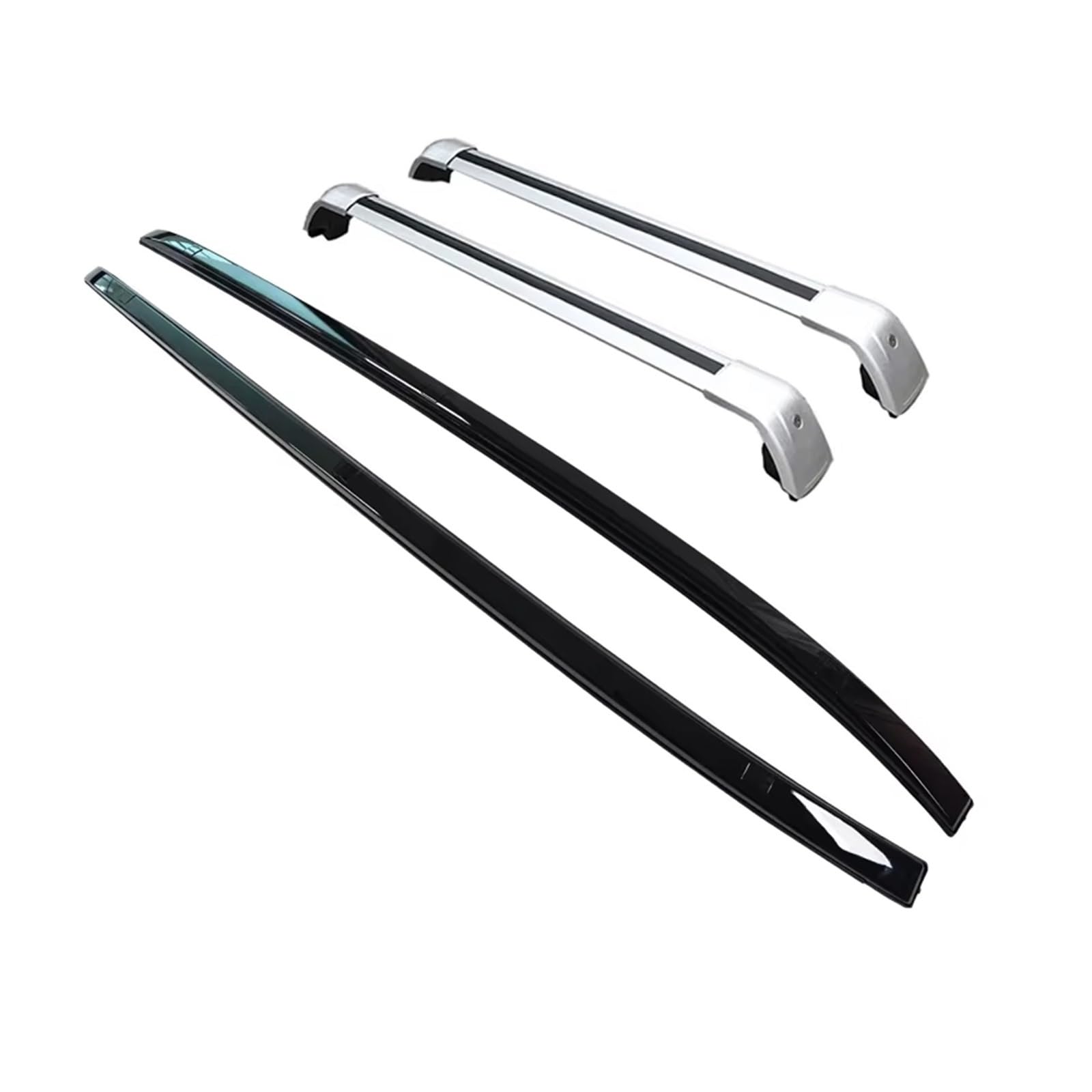 Dachträger Für Toyota Für Corolla Für Cross 2020-2025 Schienen Bar Gepäckträger Bars Top Cross Bar Rack Schienenwagen Dachträger Dachgepäckträger(C Black) von Xwthsch