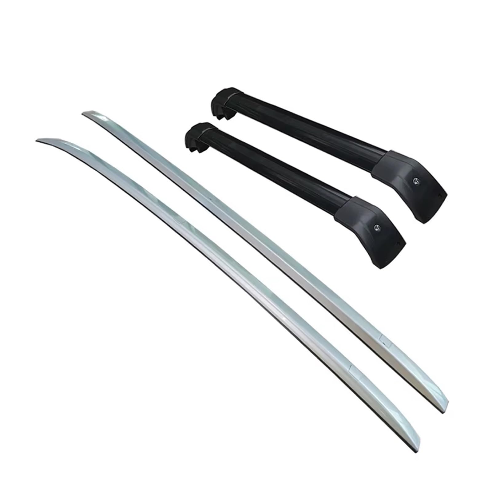 Dachträger Für Toyota Für Corolla Für Cross 2020-2025 Schienen Bar Gepäckträger Bars Top Cross Bar Rack Schienenwagen Dachträger Dachgepäckträger(C Silver) von Xwthsch