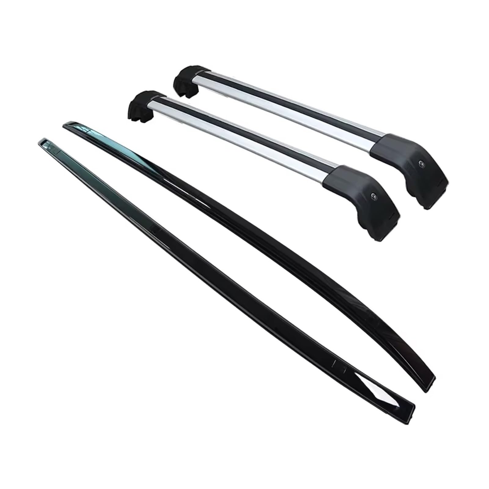 Dachträger Für Toyota Für Corolla Für Cross 2020-2025 Schienen Bar Gepäckträger Bars Top Cross Bar Rack Schienenwagen Dachträger Dachgepäckträger(Schwarz) von Xwthsch