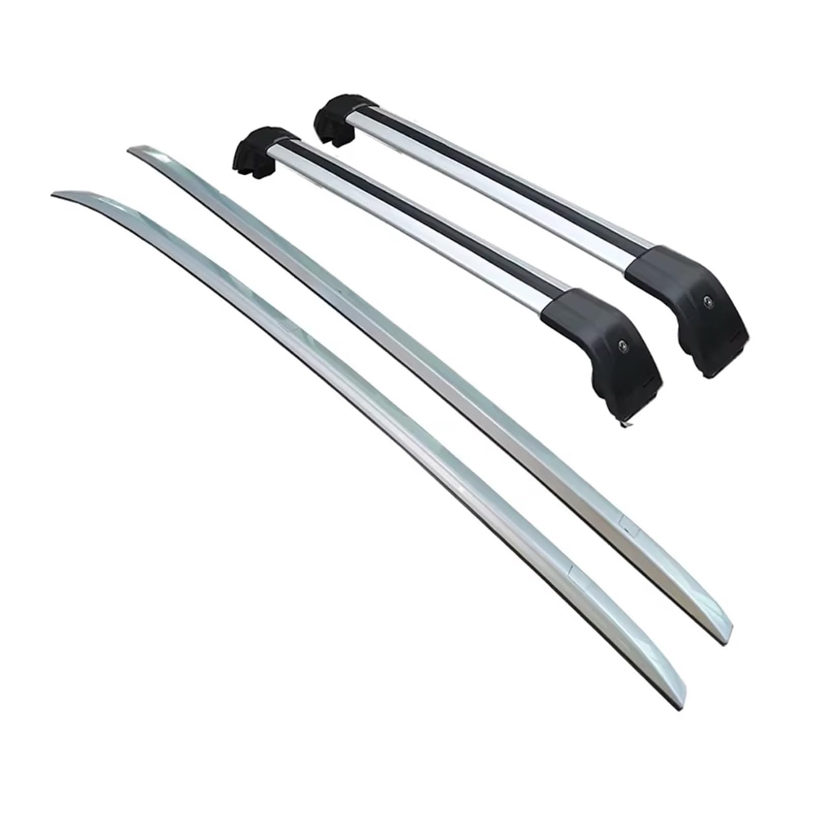 Dachträger Für Toyota Für Corolla Für Cross 2020-2025 Schienen Bar Gepäckträger Bars Top Cross Bar Rack Schienenwagen Dachträger Dachgepäckträger(Silber) von Xwthsch