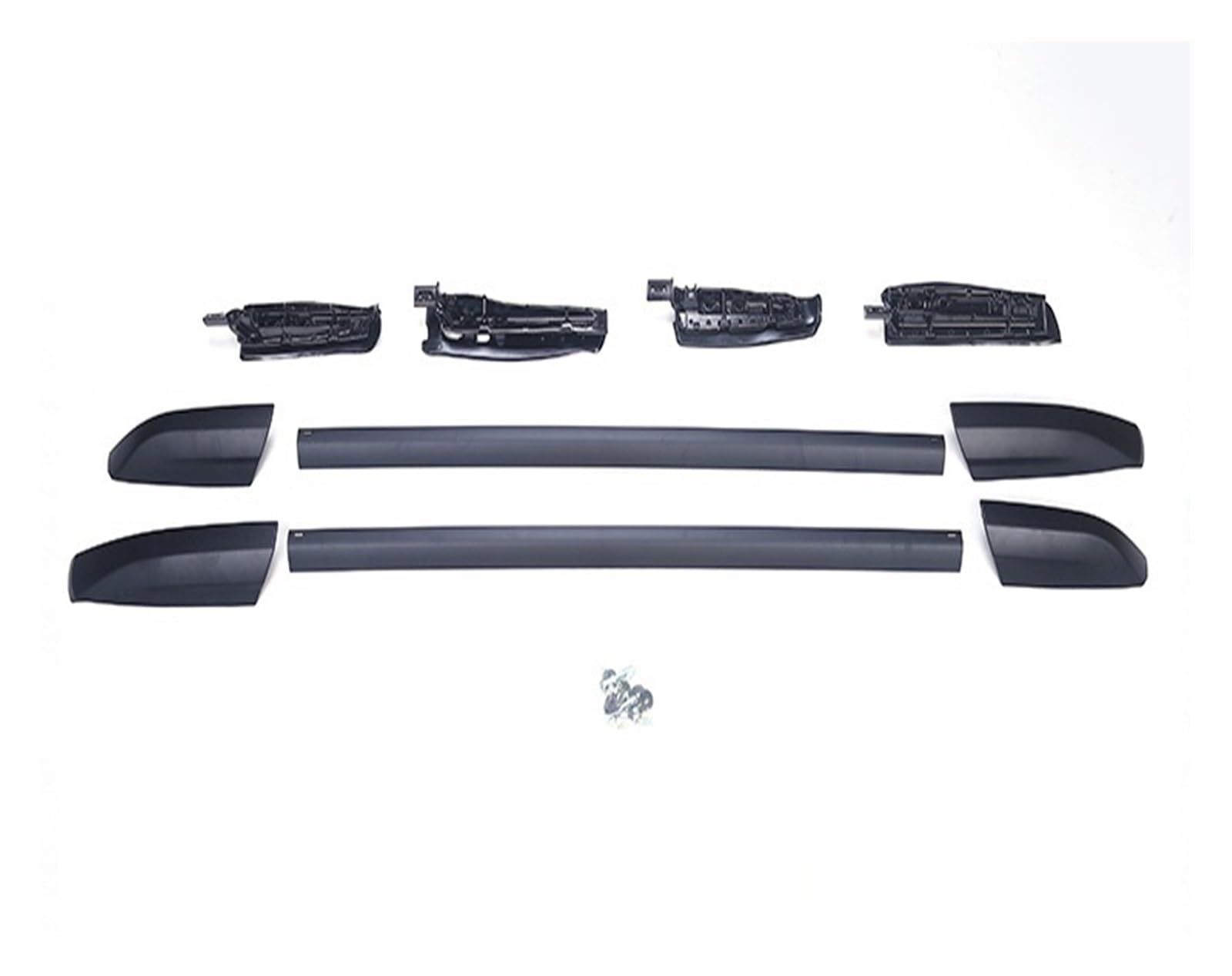 Dachträger Für Toyota Für Highlander Für Kluger 2009-2014 Schienen Bar Gepäckträger Bars Top Cross Bar Rack Schienenkästen Dachträger Dachgepäckträger(Schwarz) von Xwthsch