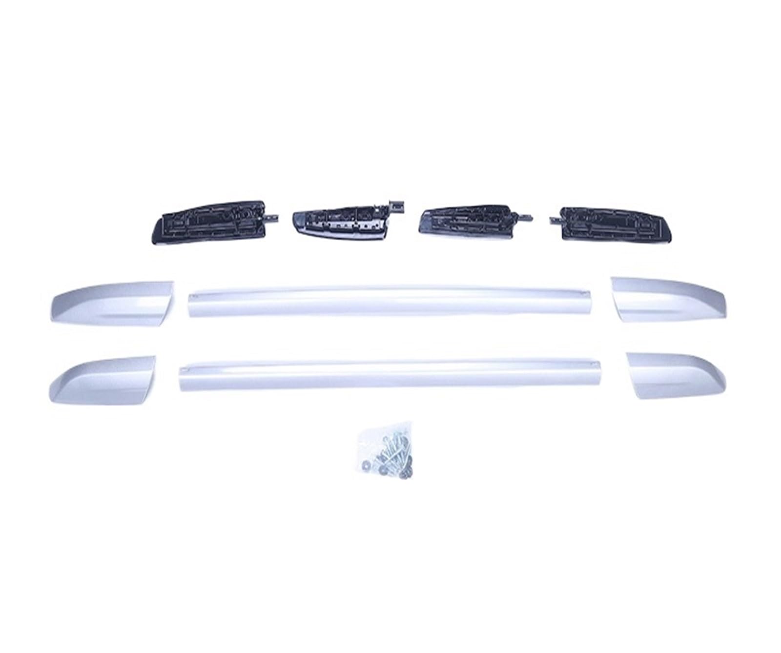Dachträger Für Toyota Für Highlander Für Kluger 2009-2014 Schienen Bar Gepäckträger Bars Top Cross Bar Rack Schienenkästen Dachträger Dachgepäckträger(Silber) von Xwthsch