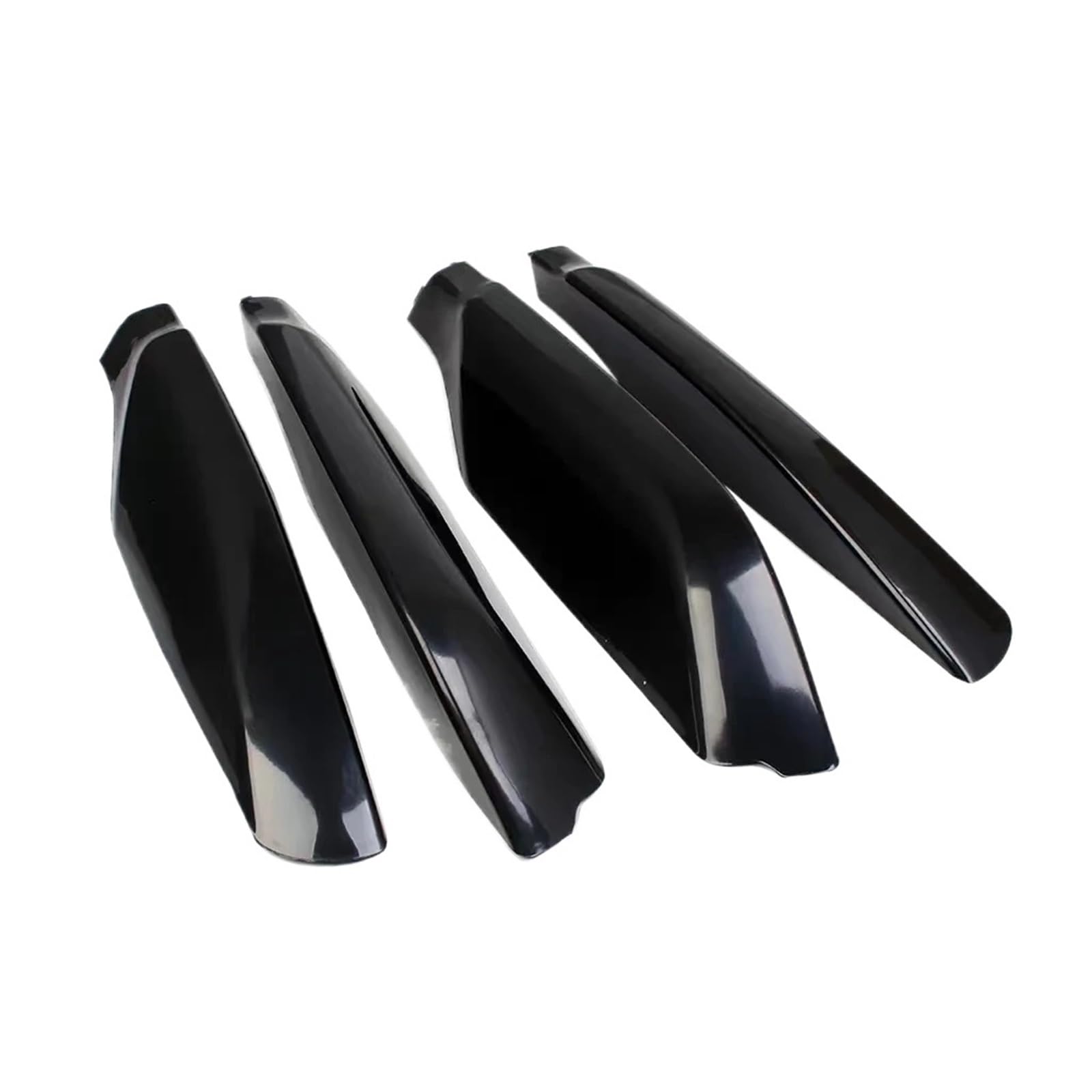 Dachträger Für Toyota Für Land Für Cruiser Für Prado 150 2010-2018 Dachgepäckträgerabdeckung Autodach Paket Gepäckträgerdeckel FJ150 Dachgepäckträger(4piece Set (Black)) von Xwthsch