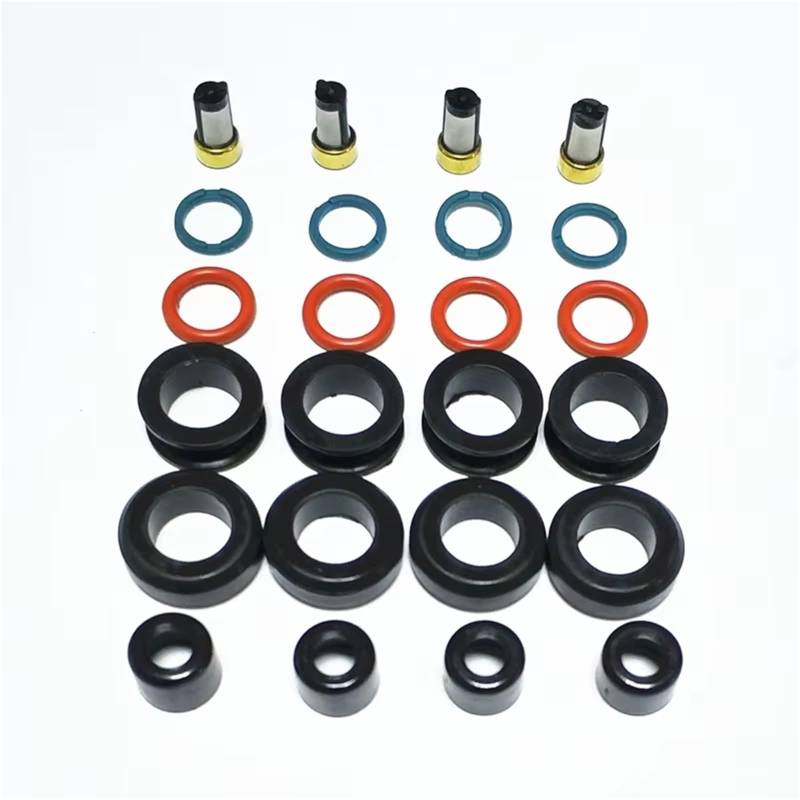 Einspritzdüse Für 23250-28080 195500-0310 Für Toyota Für Corolla Für Camry Für Rav4 Für Solara Für Scion 2,4 L 4 Kits Kraftstoff Injektor Reparatur Kraftstoff Injektor Düse von Xwthsch