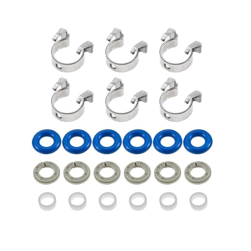 Einspritzdüse Für Chevrolet Für Camaro 2010–2011, Für Chevrolet Für Traverse 2009–2017, Gummi-Einspritzdüsen, Reparatur- Und Wiederaufbau-Dichtungssatz Kraftstoff Injektor Düse von Xwthsch