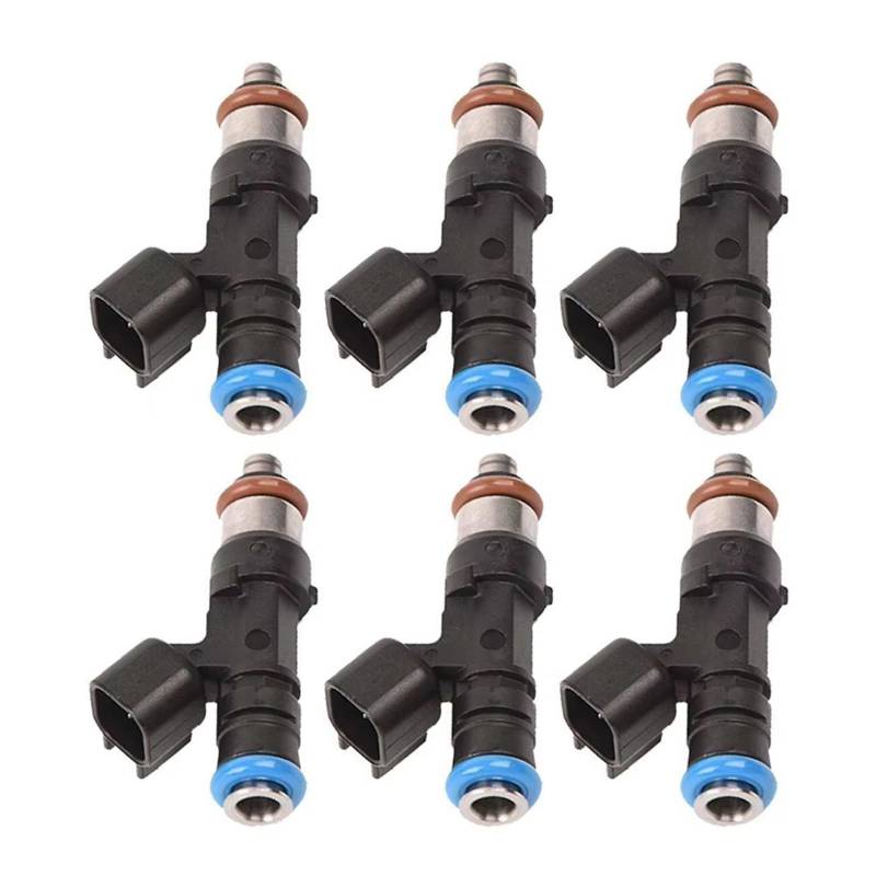 Einspritzdüse Für Ford Für Explorer Für Ranger Für 4,0 L V6 2005~2006 2007 2008 2009 2010 6 Stück 0280158055 5L2Z9F593CB Kraftstoff Injektor Kraftstoff Injektor Düse von Xwthsch