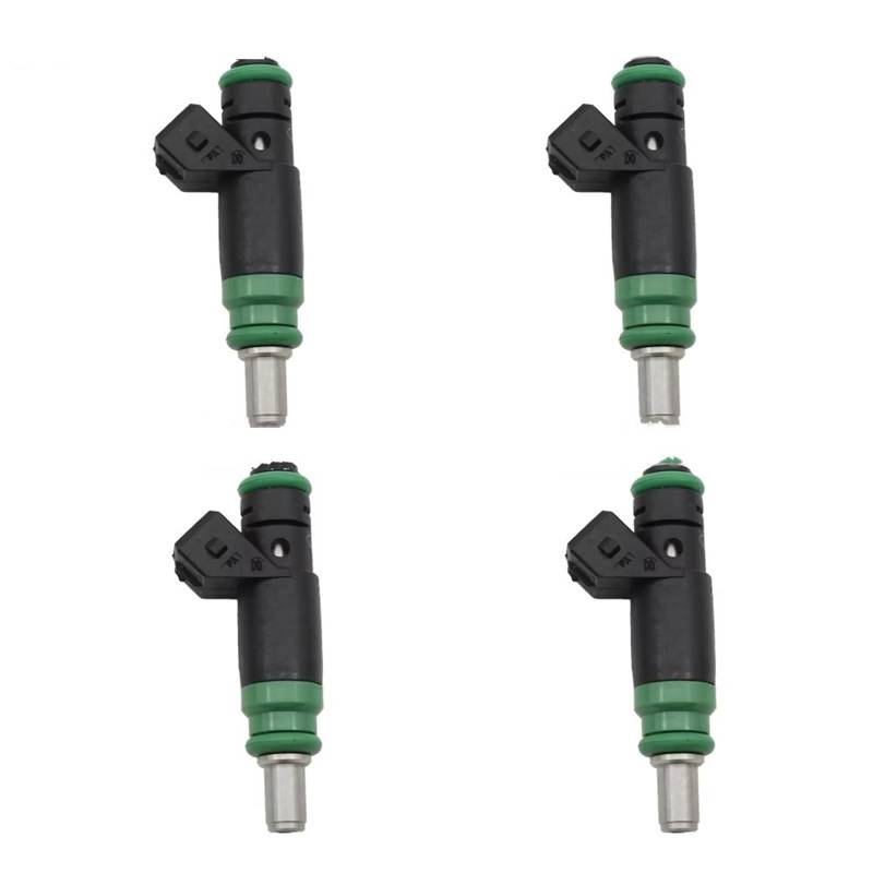 Einspritzdüse Für Ford Für Fiesta V 2001~2008 Für Fusion 2002~2008 2009 2010 2011 2012 1,4 4 Teile/los Kraftstoff Injektor 1429840 98MF-BB Kraftstoff Injektor Düse von Xwthsch
