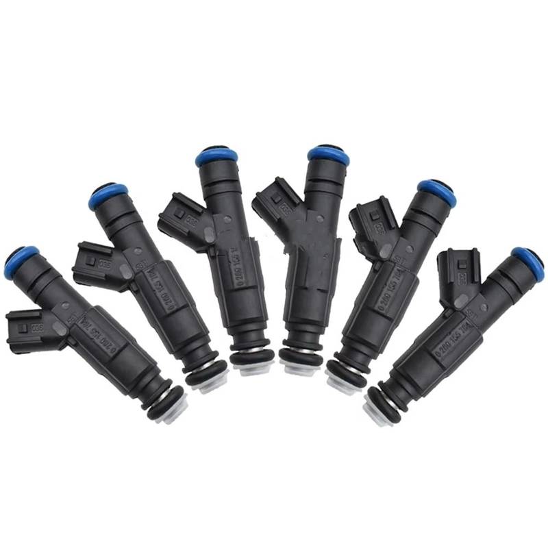 Einspritzdüse Für Jeep- Für Grand Für Cherokee Für Wrangler 4,0 L 1999 2000 2001 2002 2003 2004 6 Stück 04854181 0280155784 Kraftstoff Injektoren Düse Kraftstoff Injektor Düse von Xwthsch