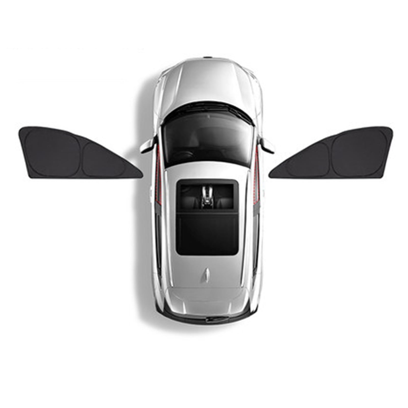 Xwthsch Autoscheiben Sonnenschutz Für Kia Für Sorento MQ4 2021 2022 2023 2024 Auto-Sonnenschutzschild Frontscheibenvorhang Heckscheiben-Sonnenschutz(2Piece Front Windows) von Xwthsch