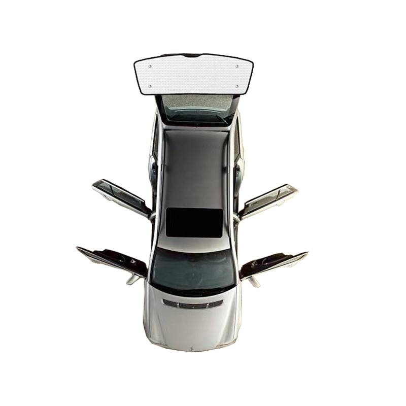 Xwthsch Autoscheiben Sonnenschutz Für Peugeot 307 2001~2011 2008 Limousine Sonnenblenden Fenster Visier Sonnenschutz Abdeckungen Volle Anti-UV Fenster Sonnenschutz(Rear Windshield) von Xwthsch