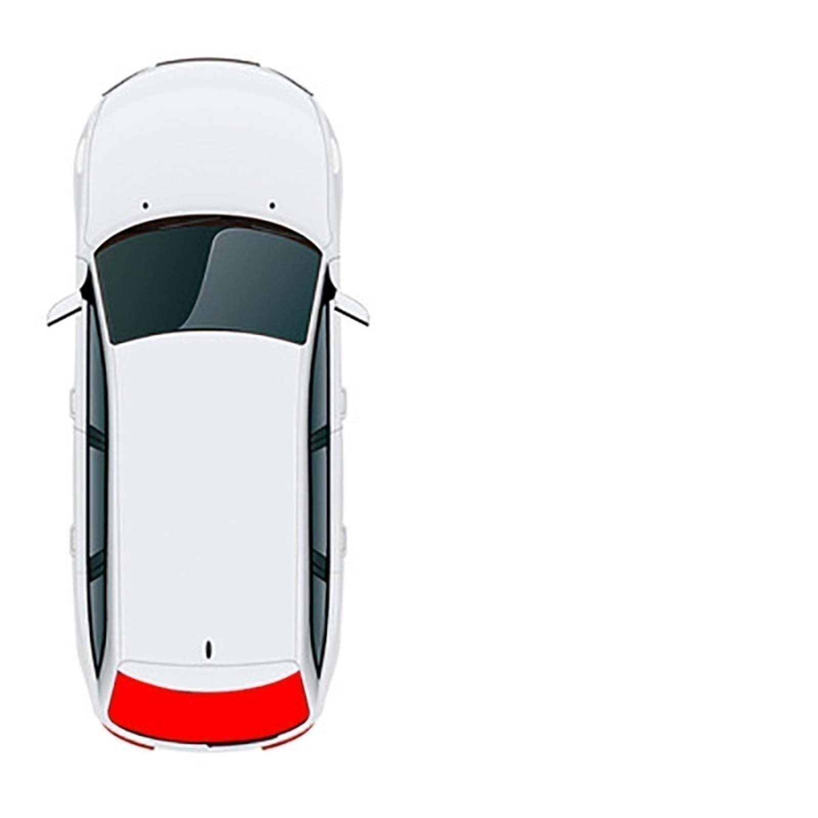 Xwthsch Autoscheiben Sonnenschutz Für Skoda Für Kamiq NW4 2019-2024 Auto Sonnenschutz Schild Frontscheibe Vorhang Hinten Seite Sitz Fenster Sonnenschutz Visier(Rear Windshield) von Xwthsch