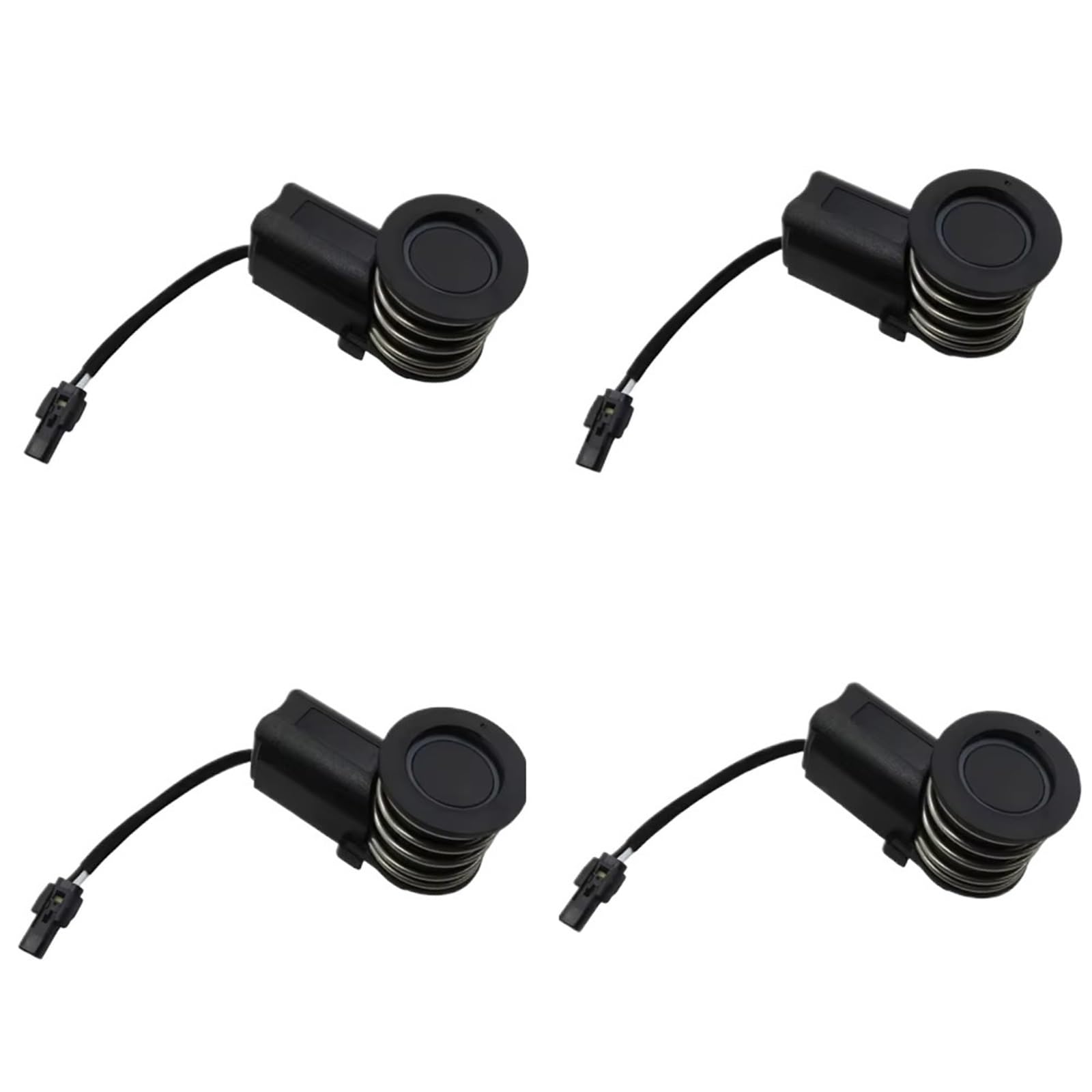 Xwthsch Sensor Einparkhilfe Für Mazda 3, BK, Limousine 2004–2009 GG 4 Stück/Los PDC 10CA0212A Parksensor Rückfahrsensor(Schwarz) von Xwthsch