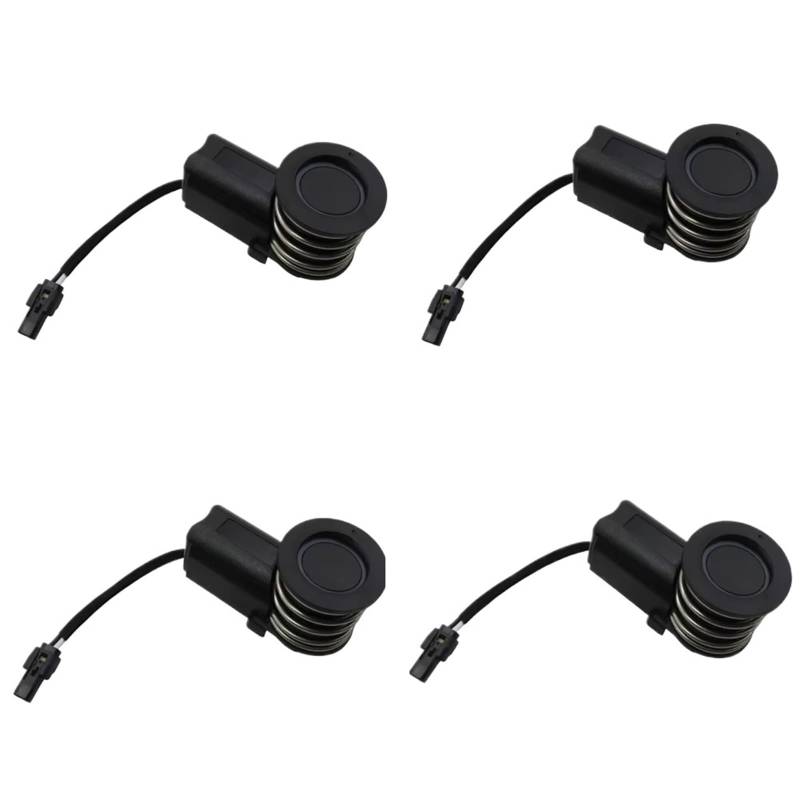 Xwthsch Sensor Einparkhilfe Für Mazda 3, BK, Limousine 2004–2009 GG 4 Stück/Los PDC 10CA0212A Parksensor Rückfahrsensor(Schwarz) von Xwthsch